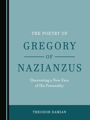 cover image of The Poetry of Gregory of Nazianzus